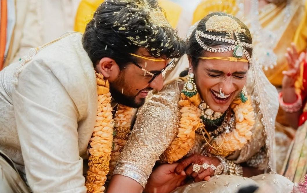 P.V. Sindhu’s Dazzling Wedding Look-  Curated by Team Ambrosia