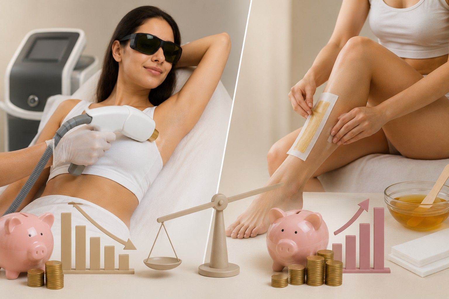 Is Laser Hair Removal Cheaper Than Waxing Long-Term?